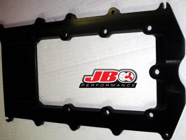 Black automotive part with JB Performance logo.