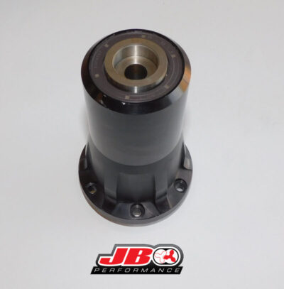 Black mechanical part with JB Performance logo.