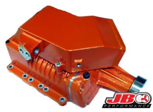 Orange Kenne Bell Supercharger